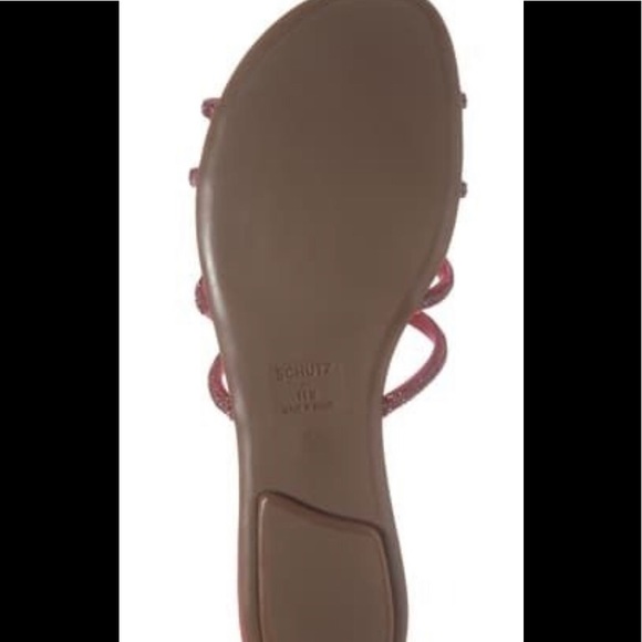 Schultz Sparkling Fuchsia Slip On Sandals NWT - Picture 10 of 12